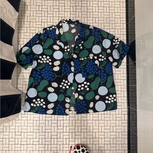 Marimekko X Uniqlo shirt